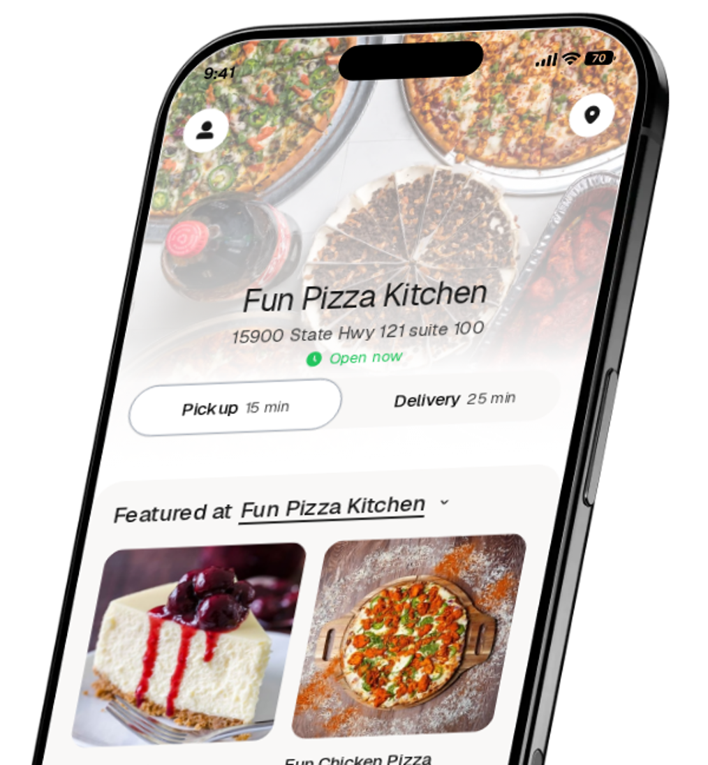 Fun Pizza Kitchen app preview