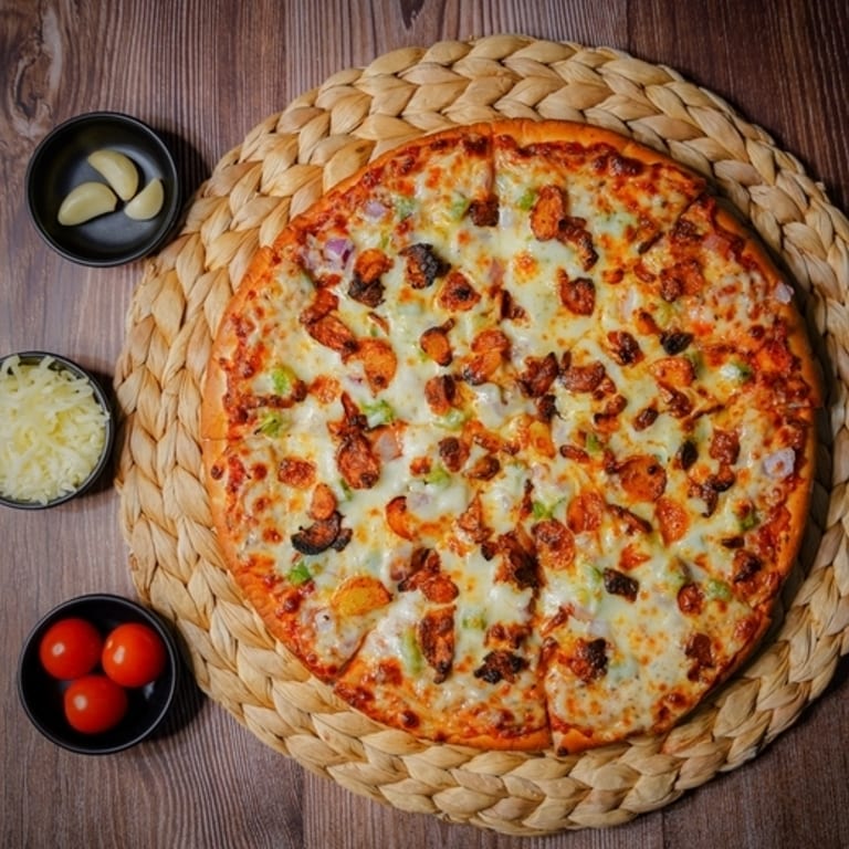 Fresh Veggie Pizza Delights