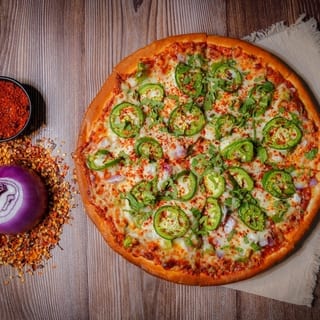 Veggie Achari Pizza